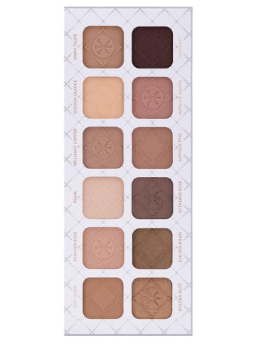 Luvia Cosmetics Oogschaduwpalet "Endless nude Shades", 14,4 g