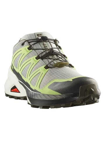 SALOMON Trailrunningschuhe "Speedcross Peak" in Grau/ Grün