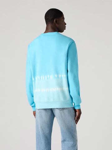 Levi's Sweatshirt turquoise/wit