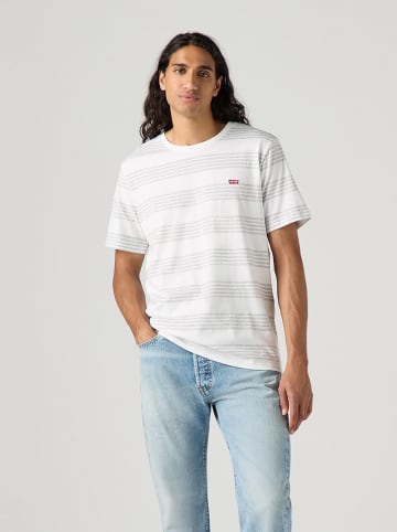 Levi's Koszulka w kolorze biało-szarym