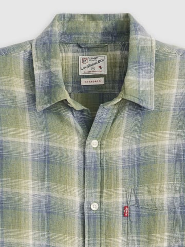 Levi's Blouse groen/blauw