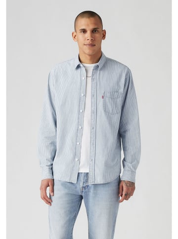 Levi´s Spijkerblouse lichtblauw/wit