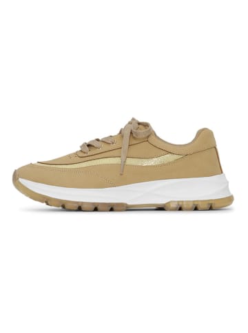Ilse Jacobsen Sneakers in Beige/ Gold