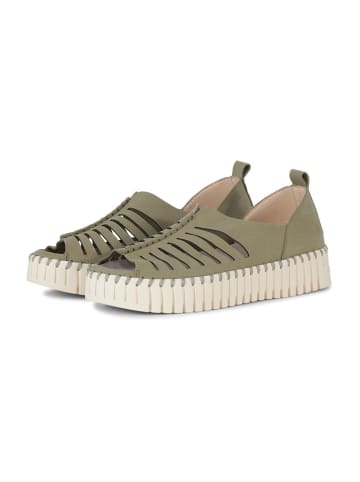 Ilse Jacobsen Halbsandalen in Khaki