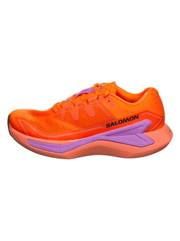 SALOMON Buty "DRX Bliss" w kolorze pomarańczowo-fioletowym do biegania