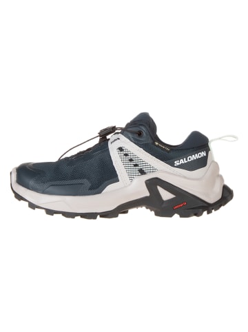 SALOMON Wanderschuhe "X Raise GTX" in Dunkelblau/ Altrosa