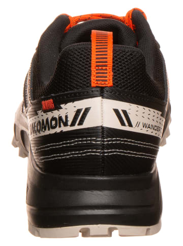 SALOMON Hardloopschoenen "Wander" zwart/oranje