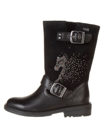 Lurchi Leder-Stiefel in Schwarz