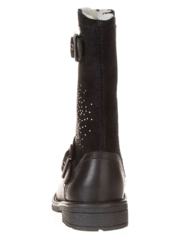Lurchi Leder-Stiefel in Schwarz