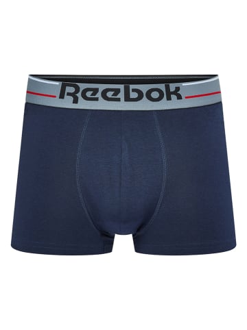 Reebok Bokserki (3 pary) "Michael" w kolorze granatowym, szarym i białym