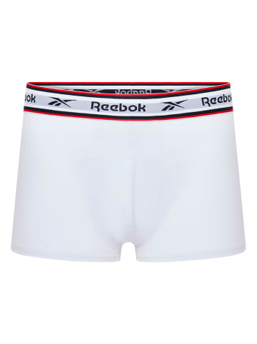 Reebok 3er-Set: Boxershorts "Barlow" in Hellgrau/ Schwarz/ Weiß