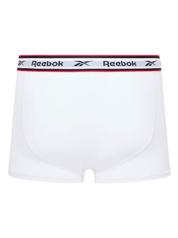 Reebok Bokserki (3 pary) "Barlow" w kolorze czarnym, białym i jasnoszarym