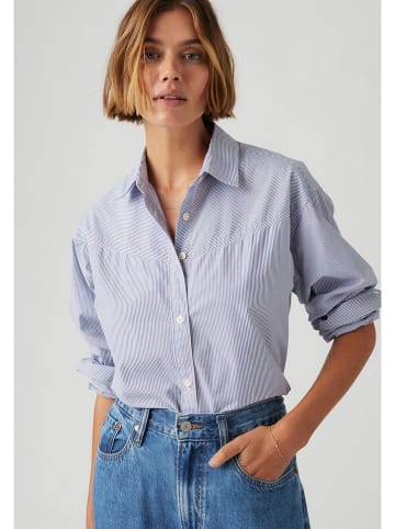 Levi's Blouse donkerblauw/wit