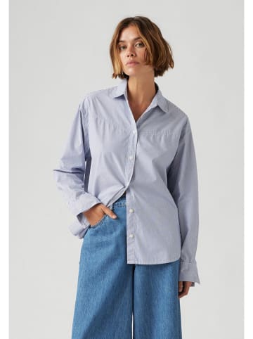 Levi's Blouse donkerblauw/wit