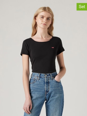 Levi's 2-delige set: shirts zwart/wit