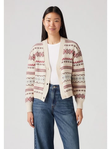 Levi's Kardigan w kolorze kremowo-fioletowym