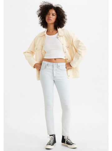 Levi's Spijkerbroek "501" - slim fit - lichtblauw