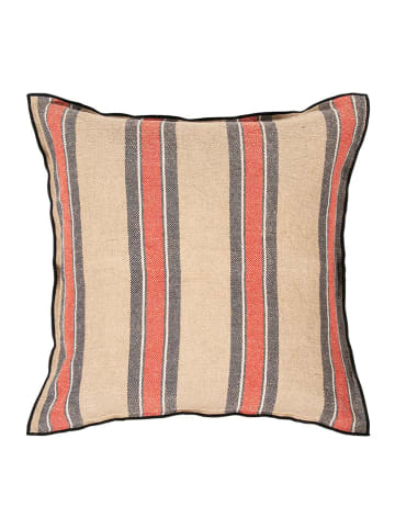 PAD Concept Kissen "Toile" in Rot/ Beige
