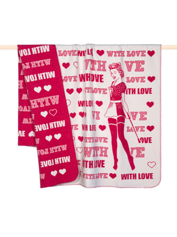 PAD Concept Koc "Love" w kolorze różowo-białym