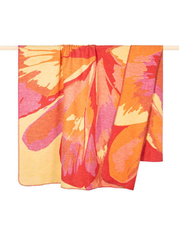 PAD Concept Wohndecke "Flower" in Pink/ Orange
