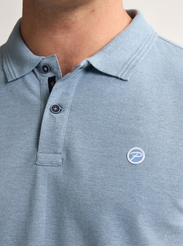 Petrol Poloshirt "Pelican" in Hellblau