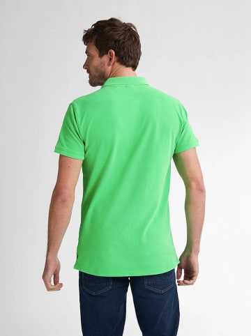 Petrol Koszulka polo "Marlin" w kolorze zielonym