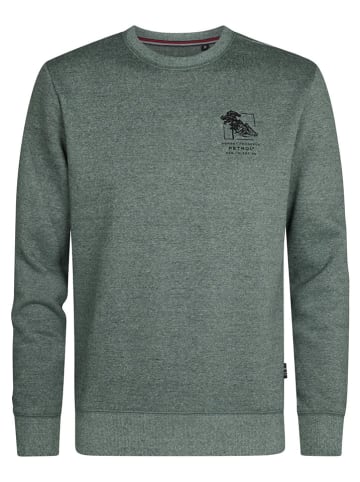 Petrol Sweatshirt in Grün