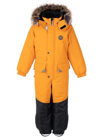 LENNE Winteroverall "Kert" in Schwarz/ Gelb