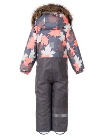 LENNE Sneeuwpak "Dex" grijs/lichtroze