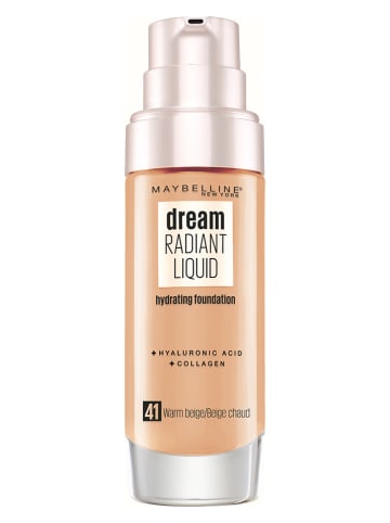 Maybelline New York Podkład "Dream Radiant Liquid - 41 Warm Beige" - 30 ml