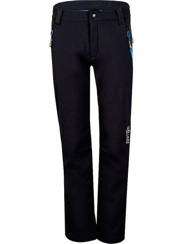 Trollkids Softshellhose "Fjell" in Schwarz