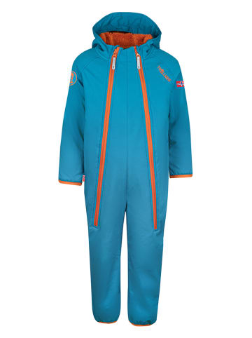 Trollkids Softshellpakje "Nordkapp" blauw
