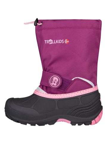 Trollkids Winterboots "Telemark Winter" in Lila