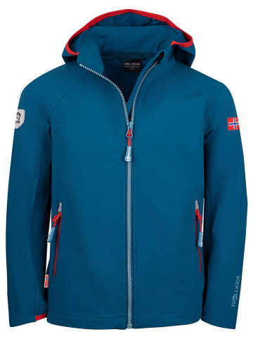 Trollkids Softshelljacke "Kvalvika" in Blau