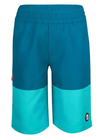 Trollkids Badeshorts "Kroksand" in Blau/ Türkis