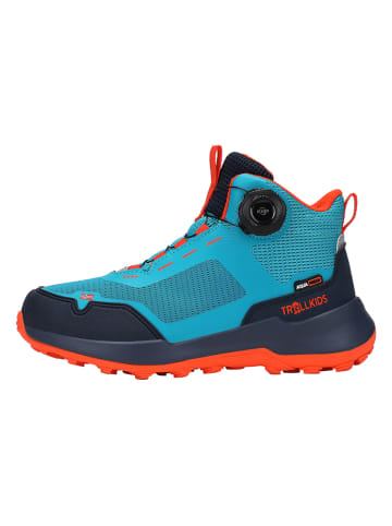Trollkids Trekkingschoenen "Trollfjord Low" turquoise