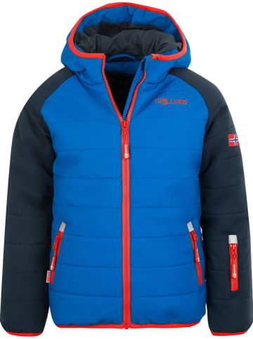 Trollkids Ski-/ Snowboardjacke "Hafjell Pro" in Blau/ Dunkelblau