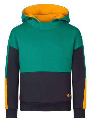Trollkids Hoodie "Rondane" in Grün