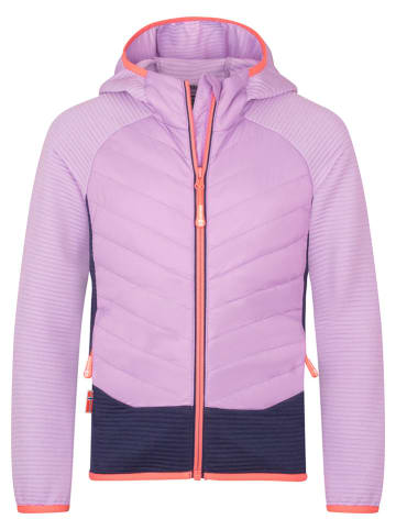 Trollkids Hybrid-Fleecejacke "Sirdal" in Rosa