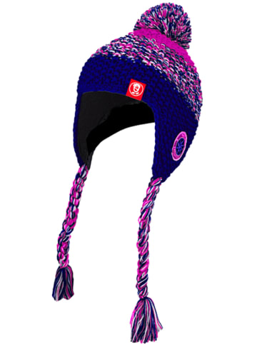 Trollkids Muts "Borgund" roze/donkerblauw