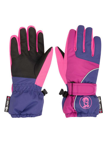 Trollkids Funktions-Handschuhe "Troll" in Pink/ Lila