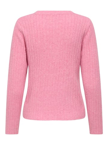 ONLY Sweter w kolorze jasnoróżowym
