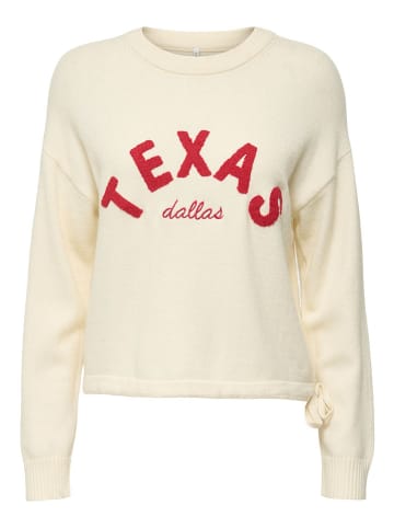ONLY Pullover in Creme