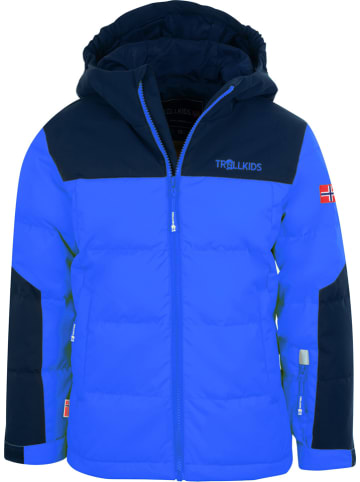 Trollkids Daunenjacke "Narvik XT" in Blau/ Dunkelblau