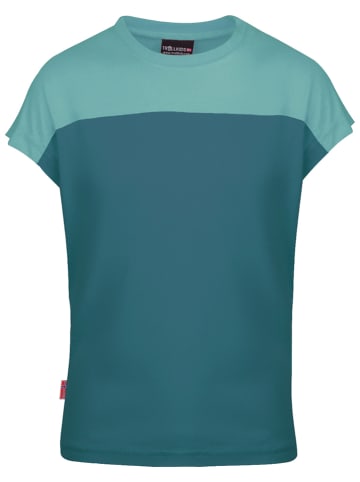 Trollkids Funktionsshirt "Bergen" in Grün/ Türkis