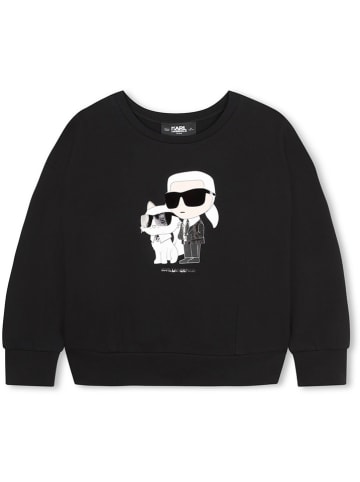 Karl Lagerfeld Kids Sweatshirt zwart