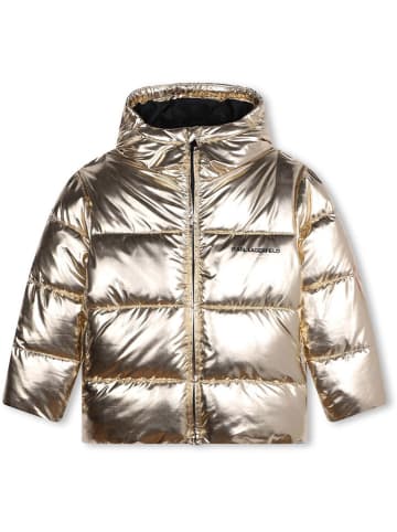 Karl Lagerfeld Kids Winterjacke in Gold