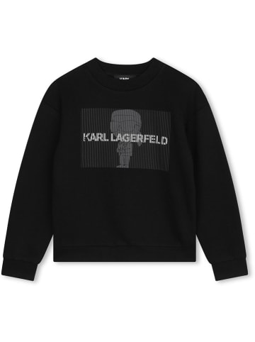 Karl Lagerfeld Kids Sweatshirt zwart