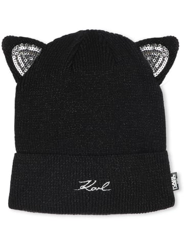 Karl Lagerfeld Kids Mütze in Schwarz