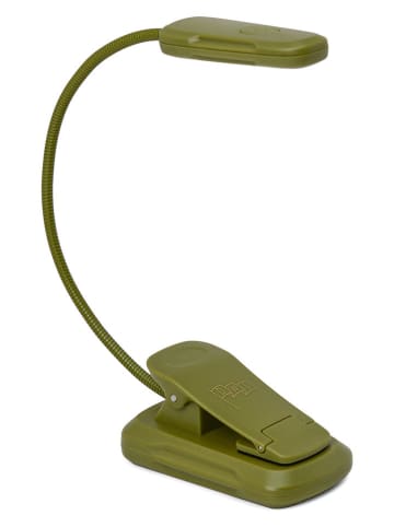 DESIGNWORKS INK ® LED-Leselampe in Khaki - (H)24,7 cm